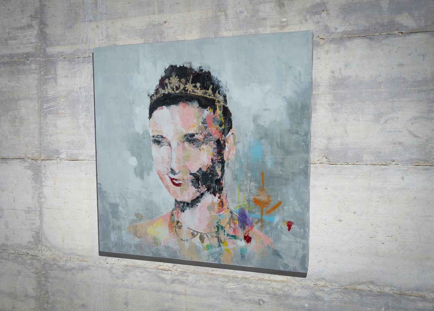 Queen of Beauty contemporary painting art