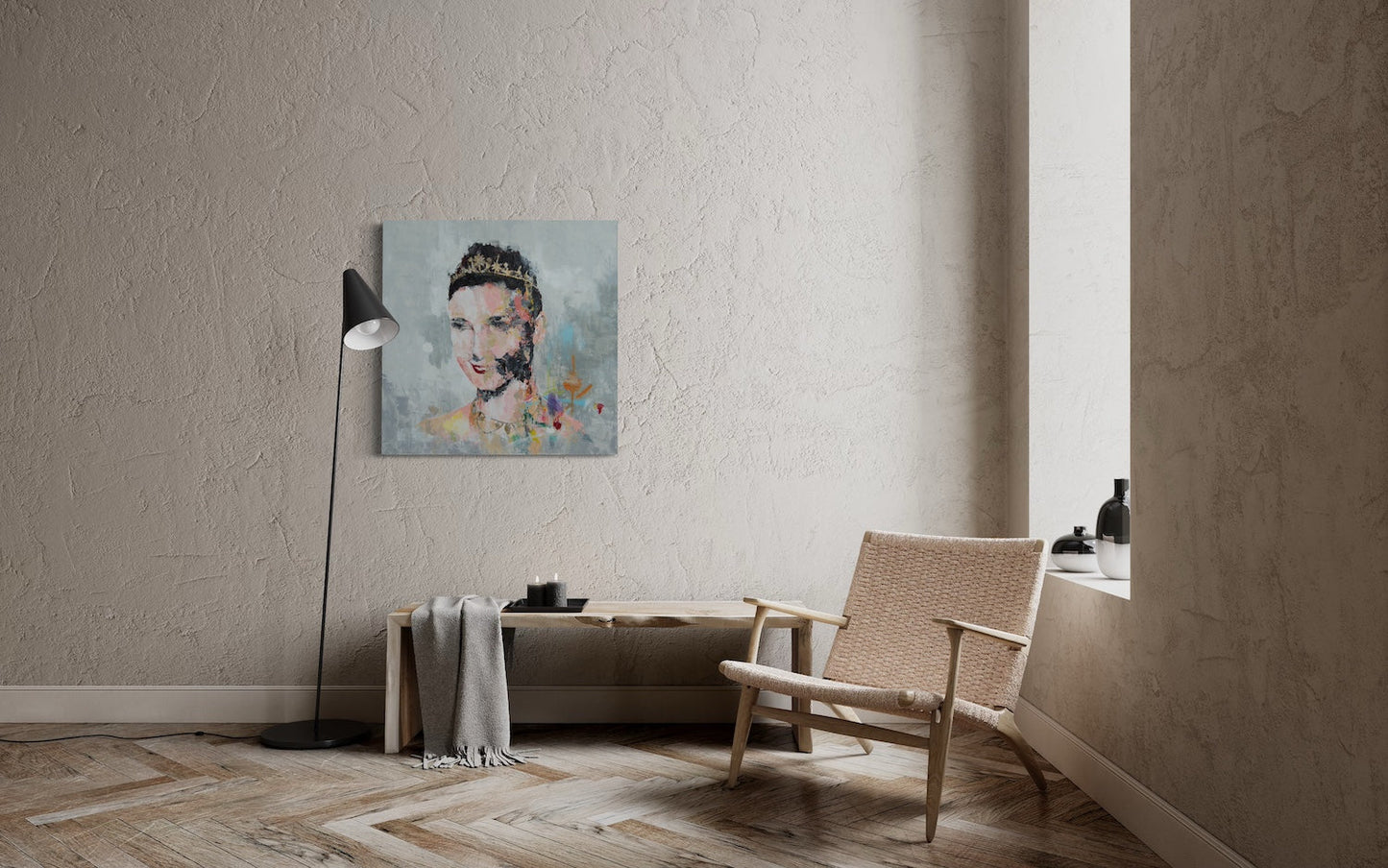 Queen of Beauty contemporary painting art