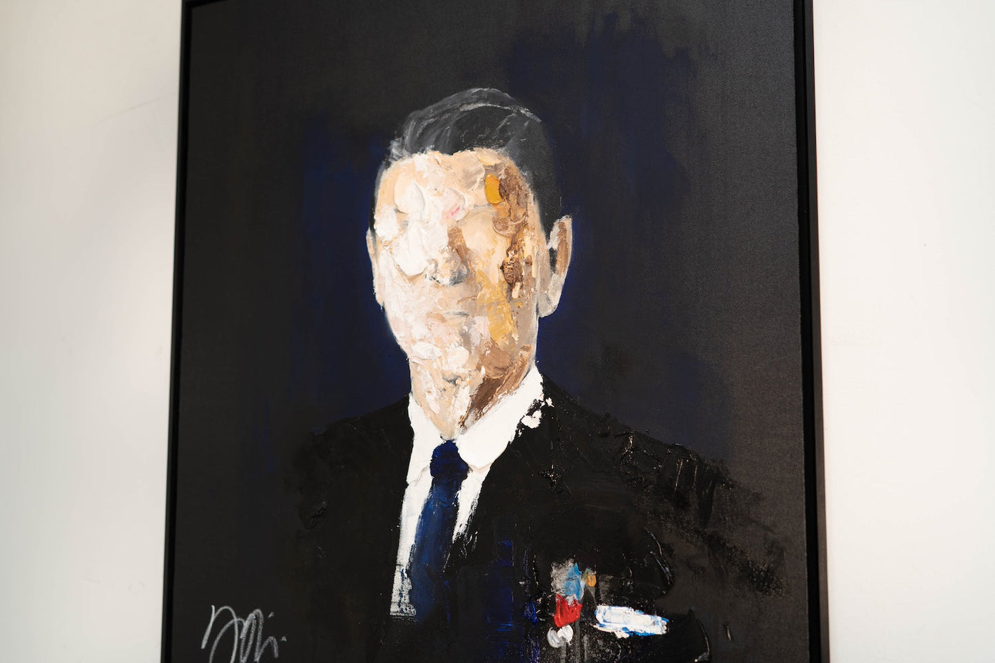 Ronald Wilson Reagan contemporary painting art