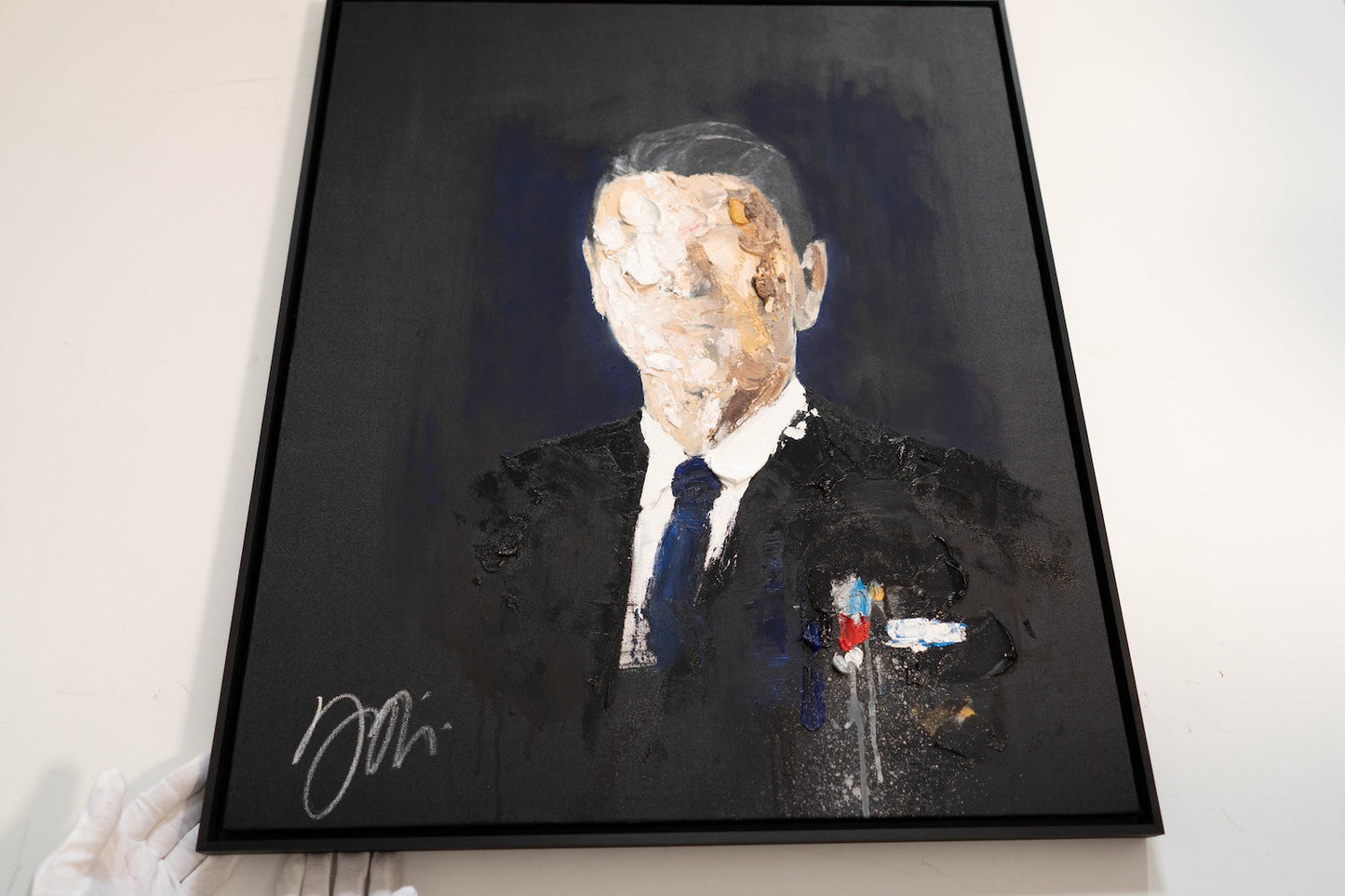 Ronald Wilson Reagan contemporary painting art