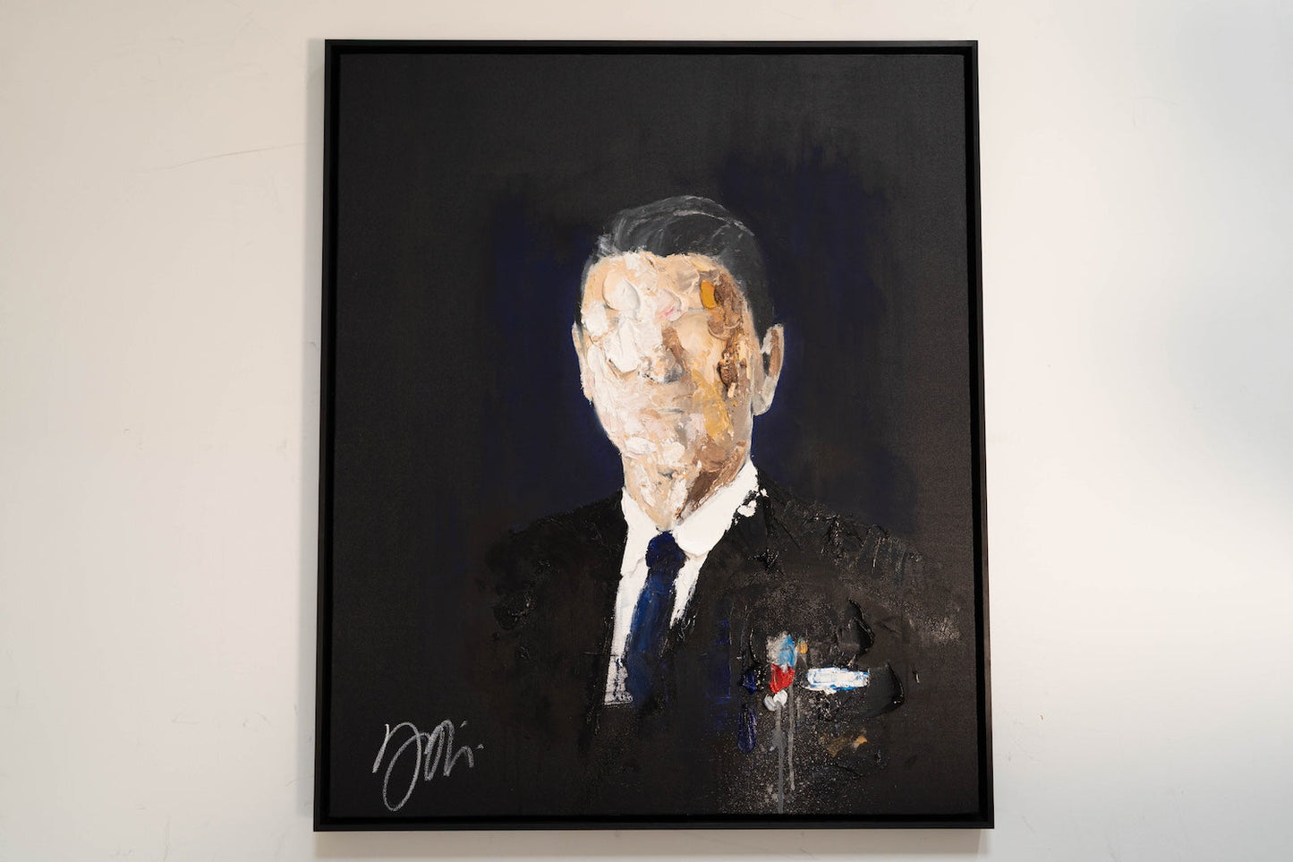 Ronald Wilson Reagan contemporary painting art