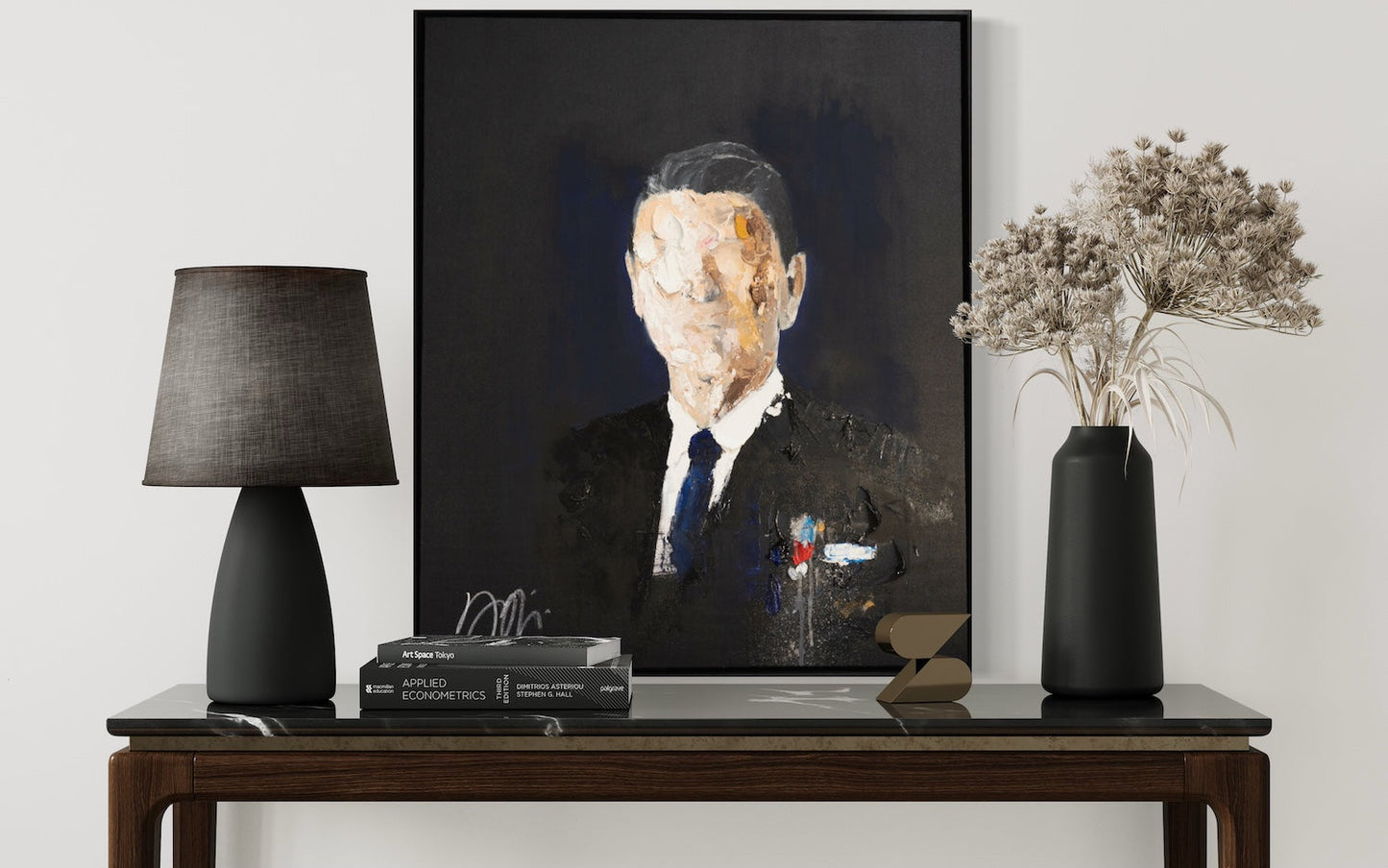 Ronald Wilson Reagan contemporary painting art