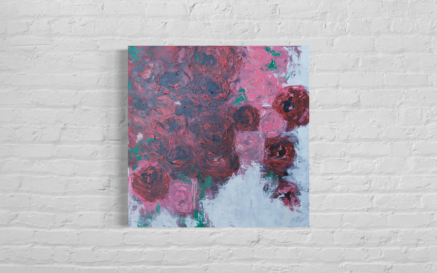 Rose contemporary painting art