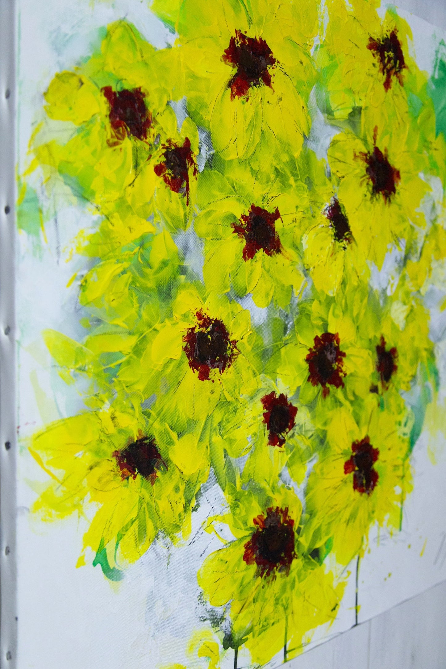 Rudbeckia contemporary painting art