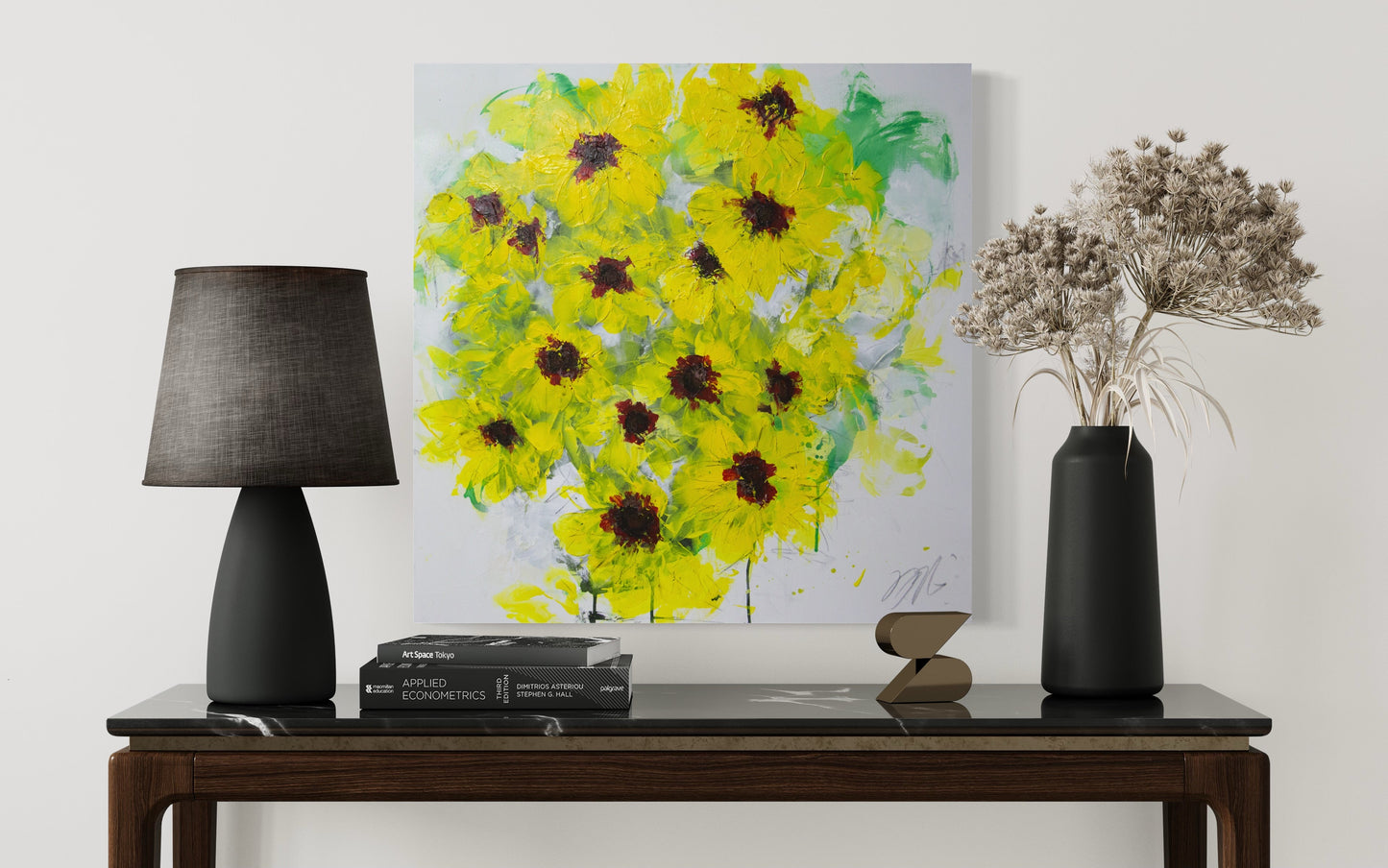Rudbeckia contemporary painting art
