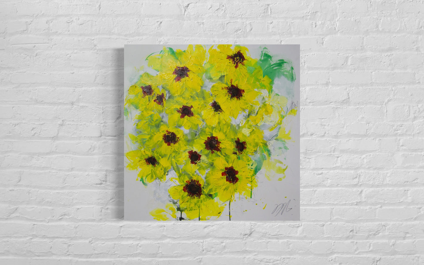Rudbeckia contemporary painting art