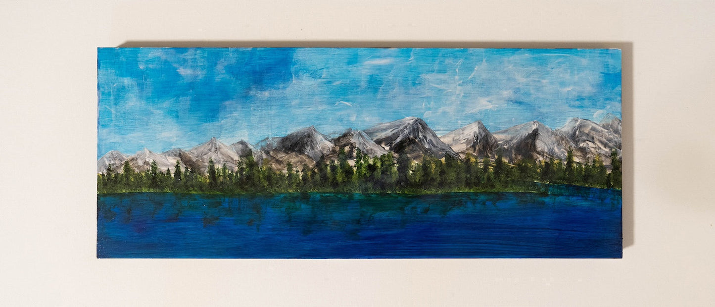 Sea scape contemporary painting art