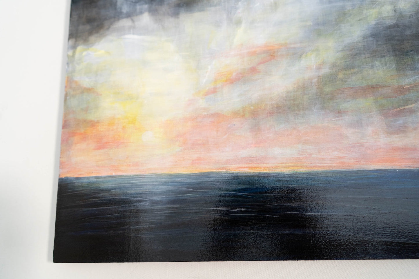 Sea scape contemporary painting art