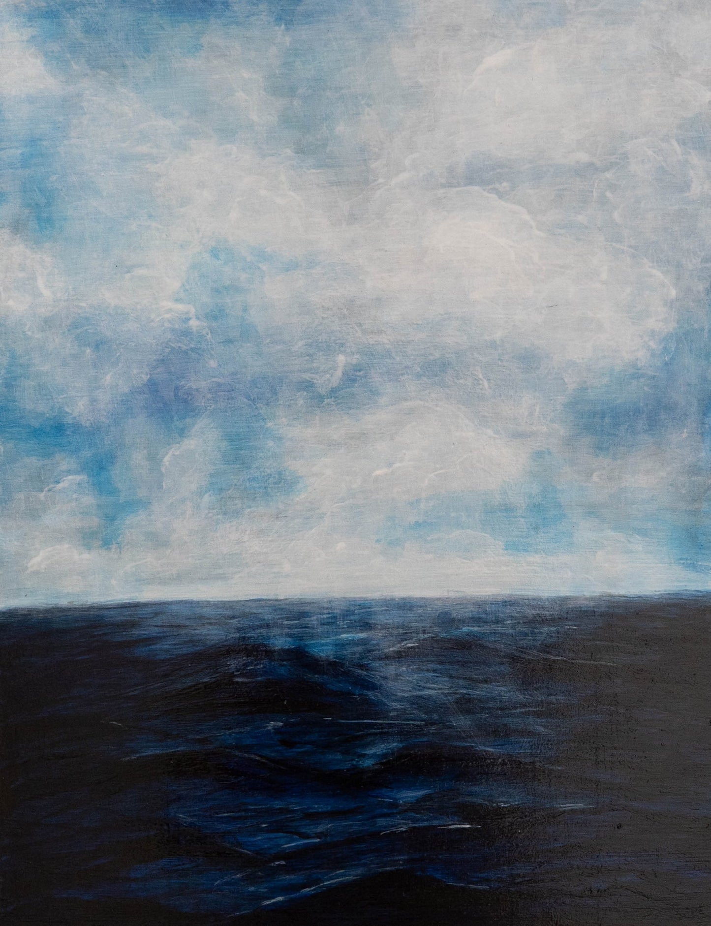 Sea scape contemporary painting art