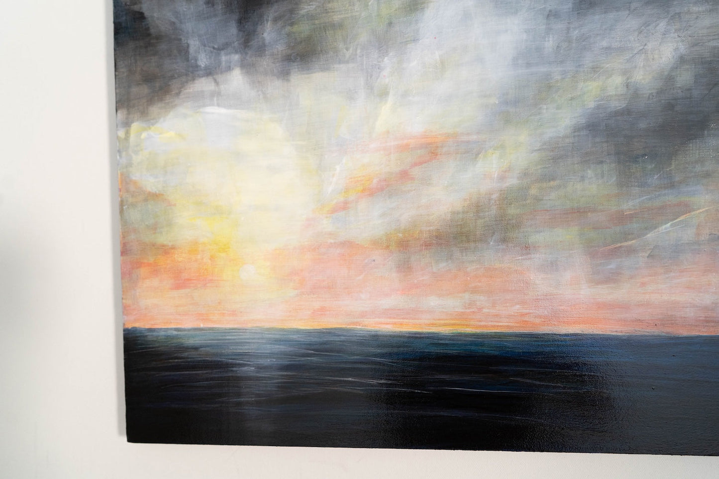 Sea scape contemporary painting art
