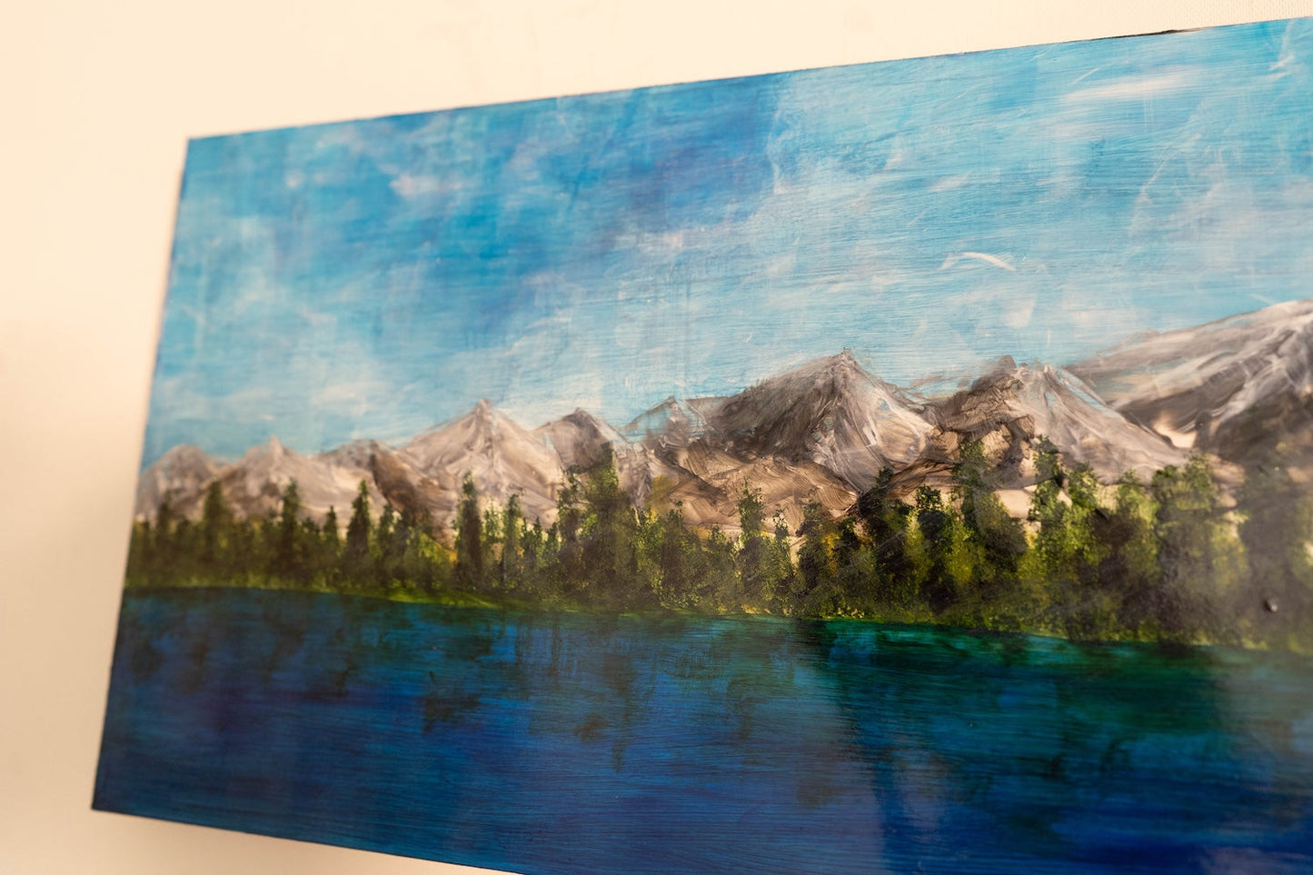 Sea scape contemporary painting art
