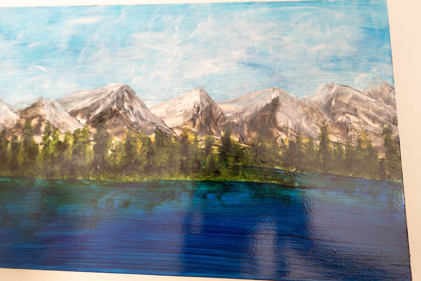 Sea scape contemporary painting art