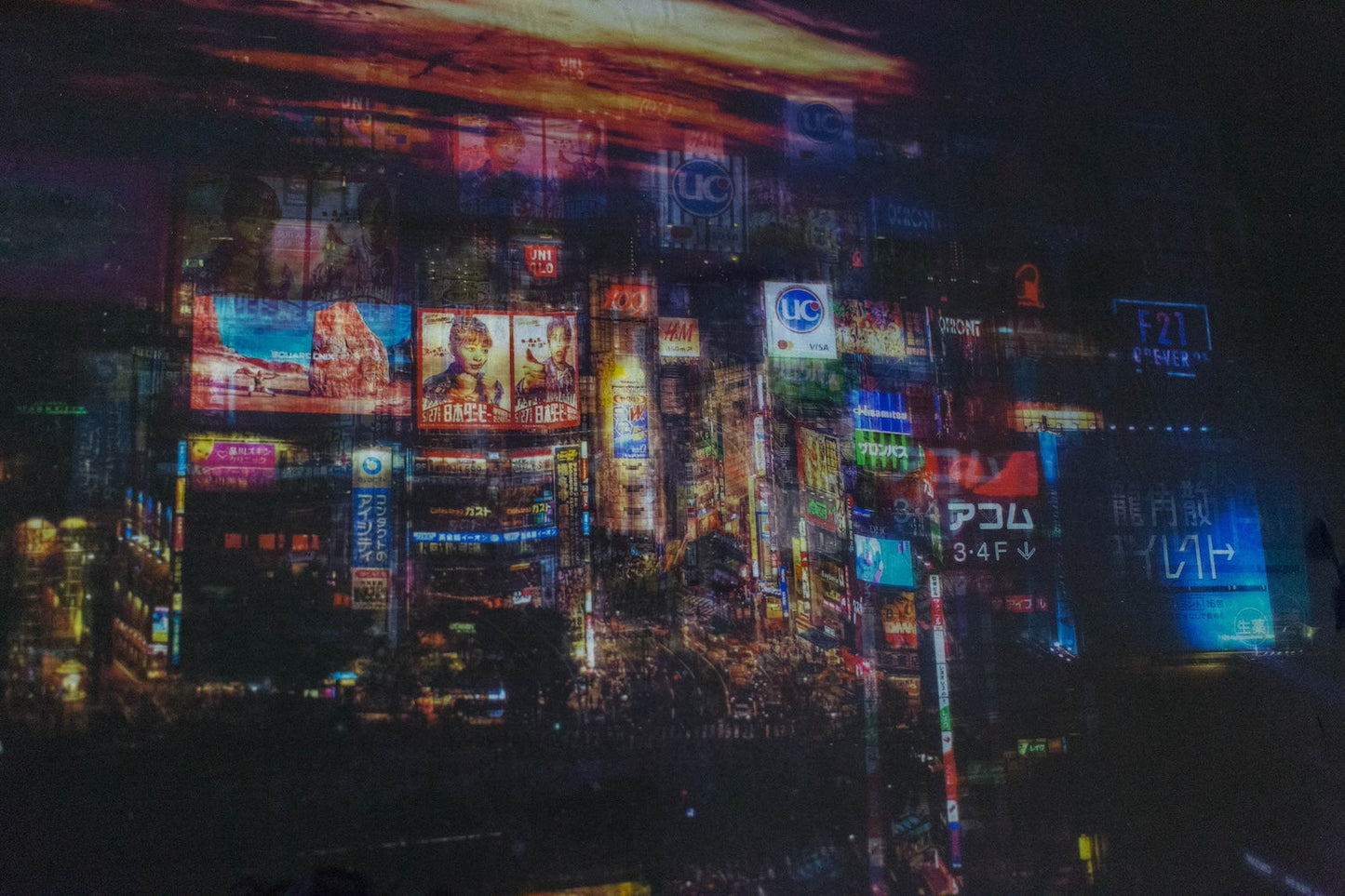 Shibuya,Tokyo contemporary painting art