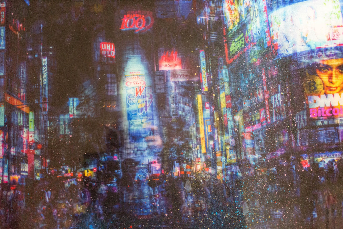 Shibuya,Tokyo contemporary painting art