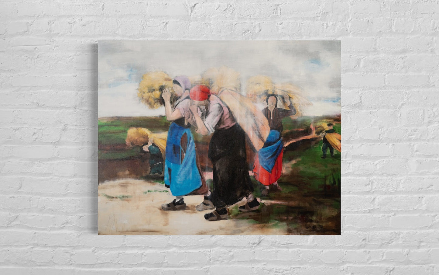 ’The Gleaners’ after Jean-François Millet