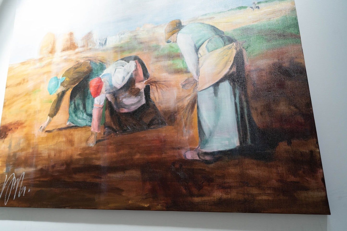 ’The Gleaners’ after Jean-François Millet