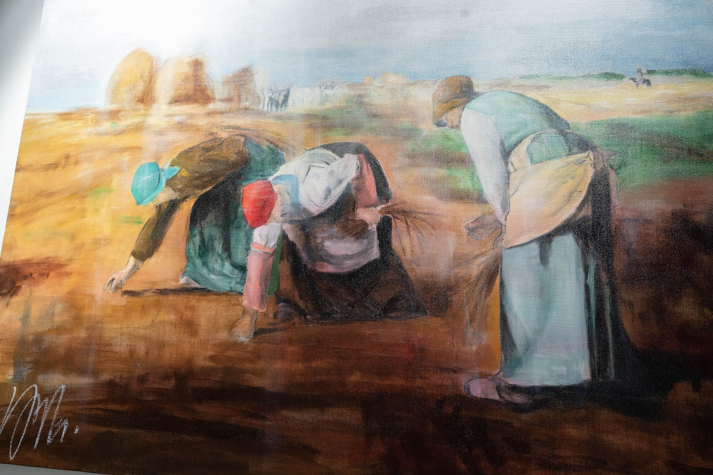 ’The Gleaners’ after Jean-François Millet