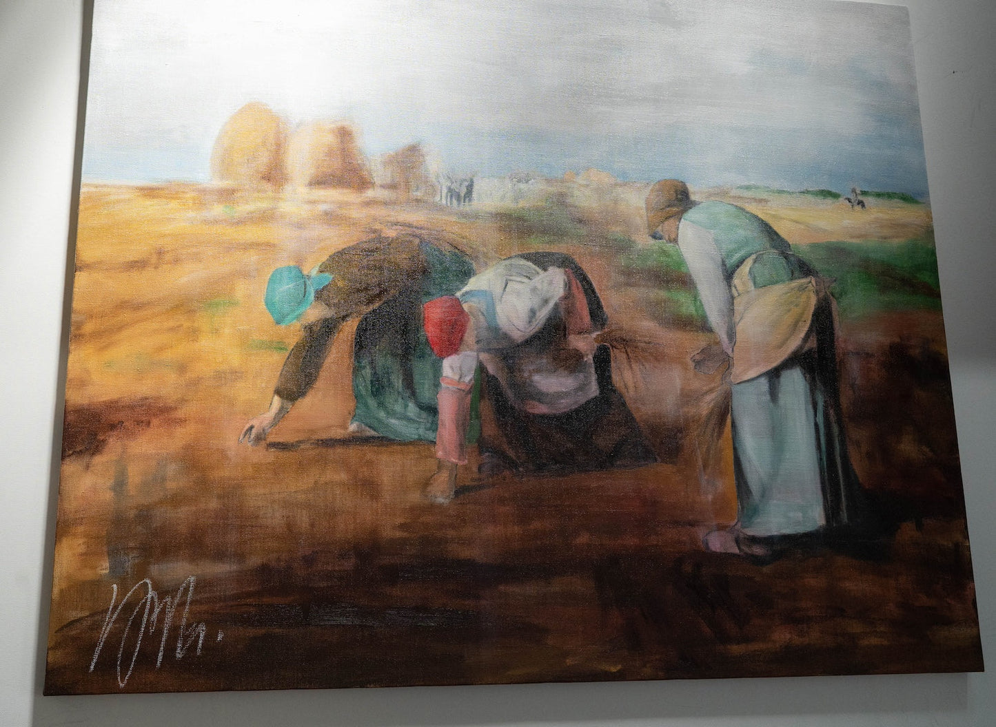 ’The Gleaners’ after Jean-François Millet