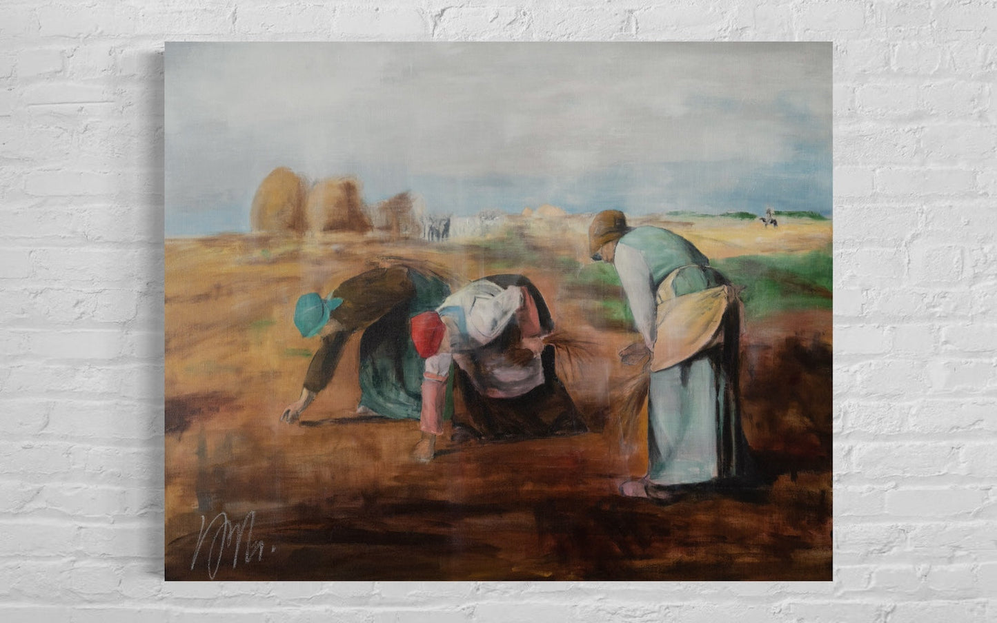 ’The Gleaners’ after Jean-François Millet