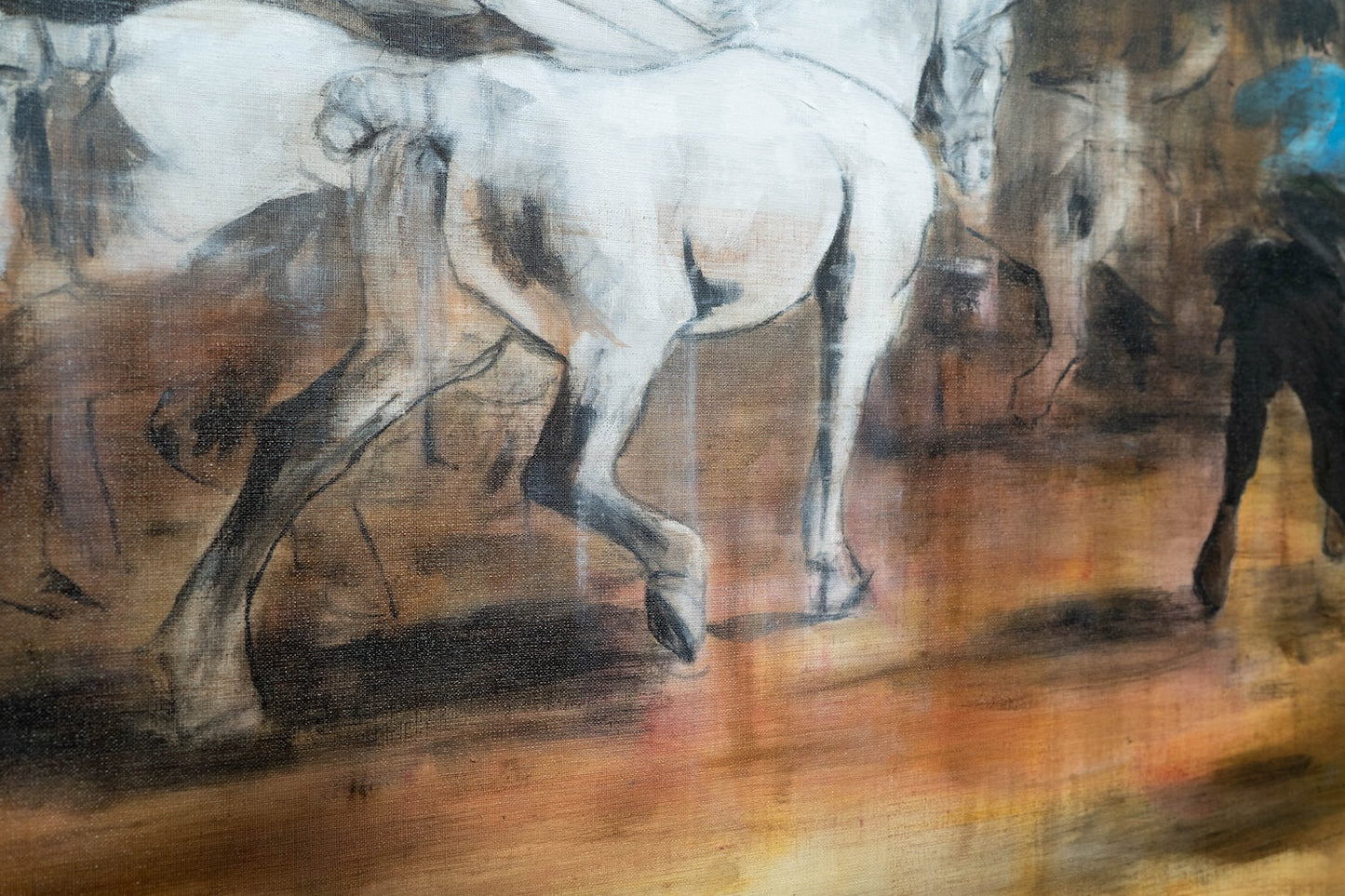 The Horse Fair contemporary after Rosa Bonheur contemporary painting art