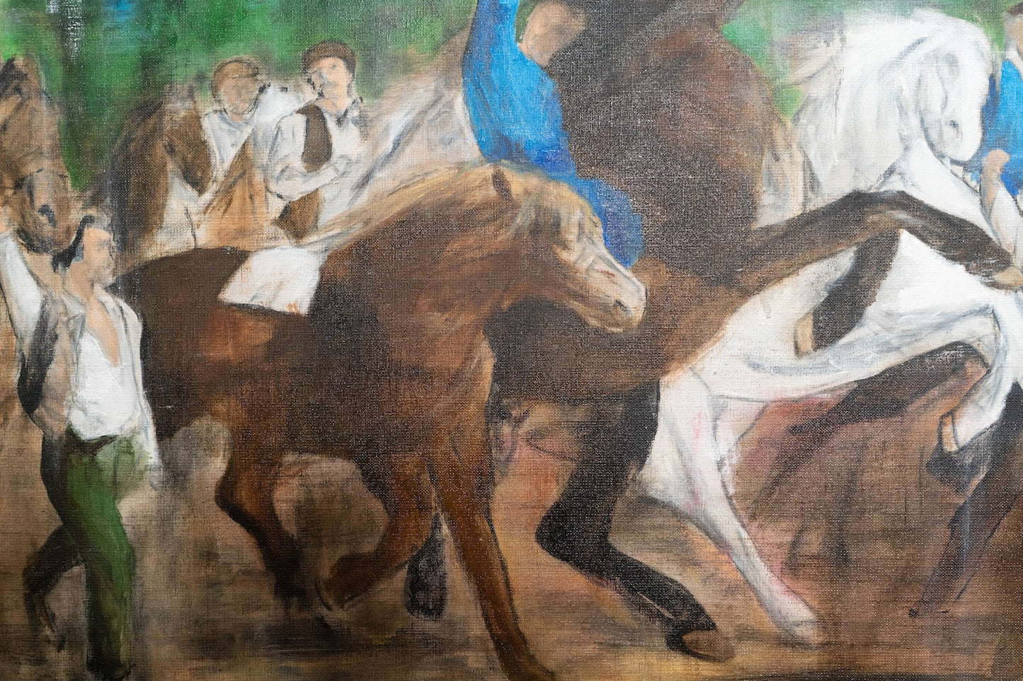 The Horse Fair contemporary after Rosa Bonheur contemporary painting art