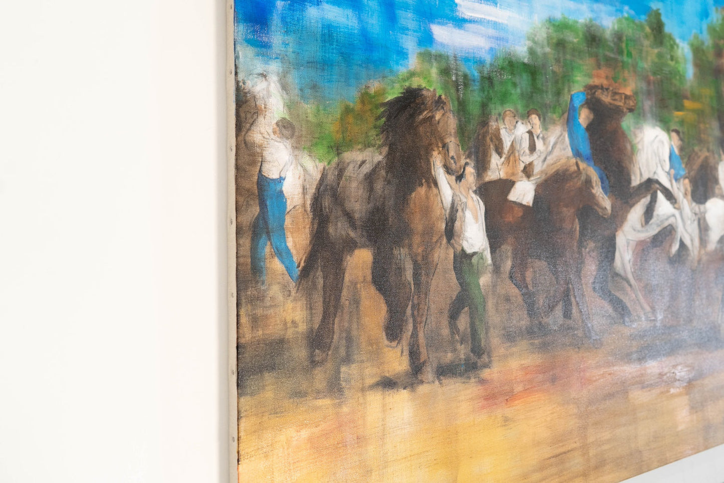 The Horse Fair contemporary after Rosa Bonheur contemporary painting art