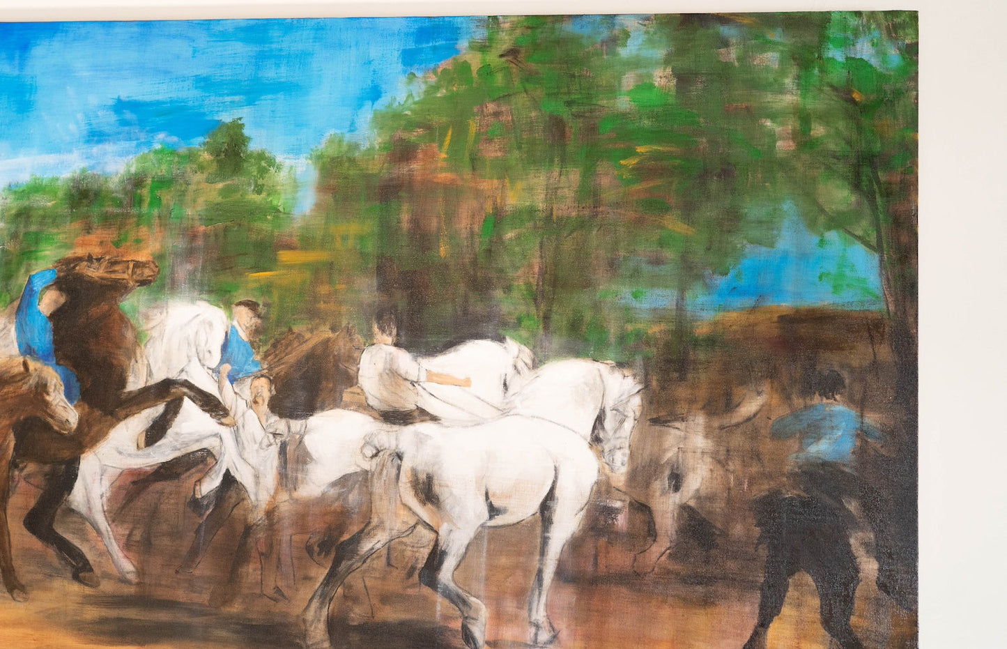 The Horse Fair contemporary after Rosa Bonheur contemporary painting art
