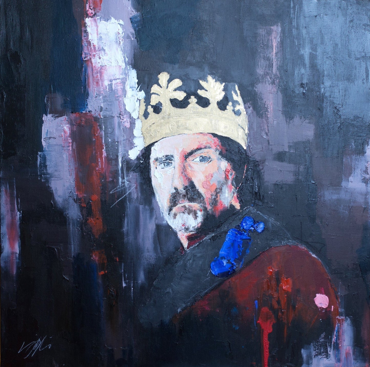 The King contemporary painting art