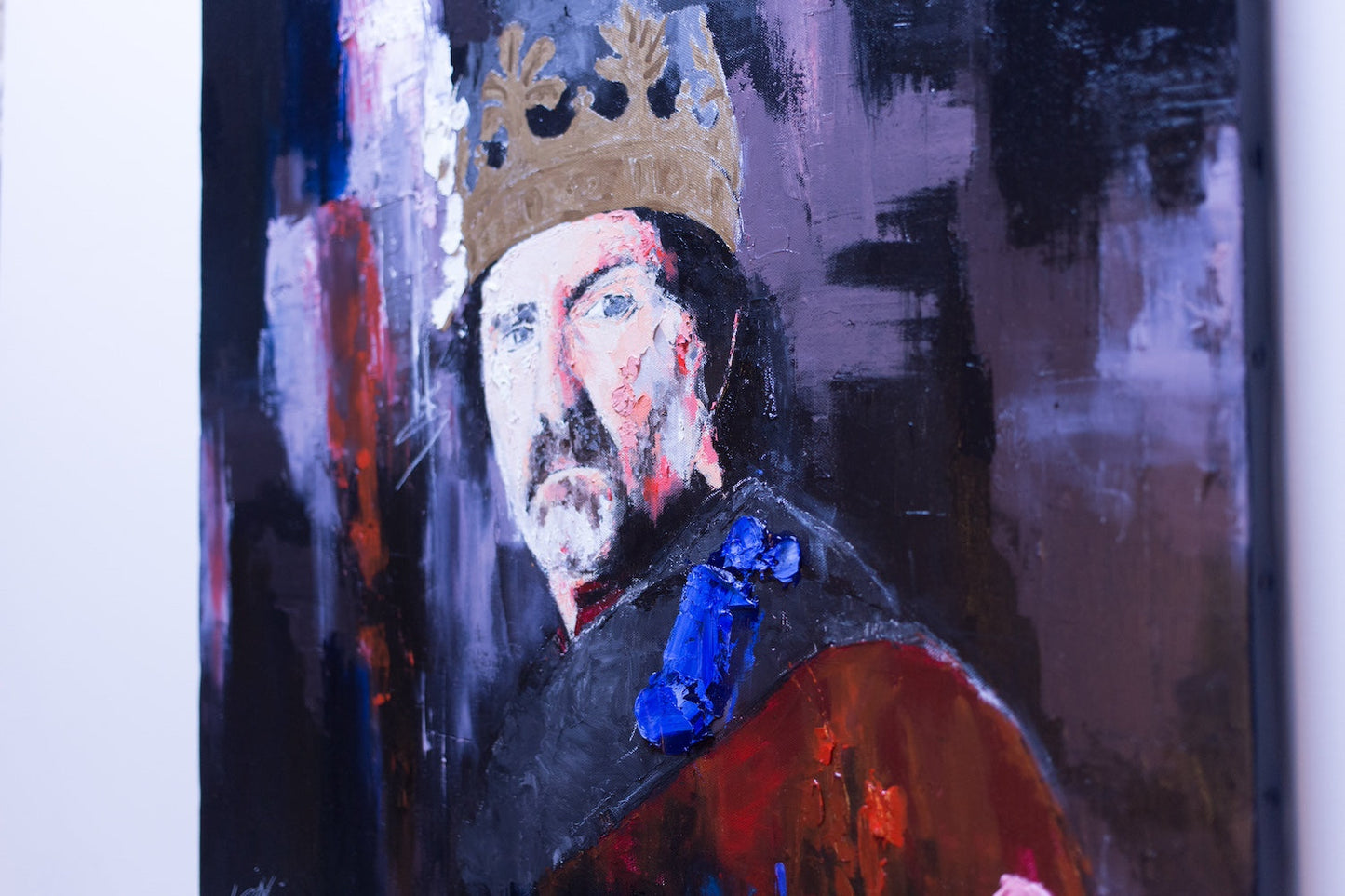 The King contemporary painting art