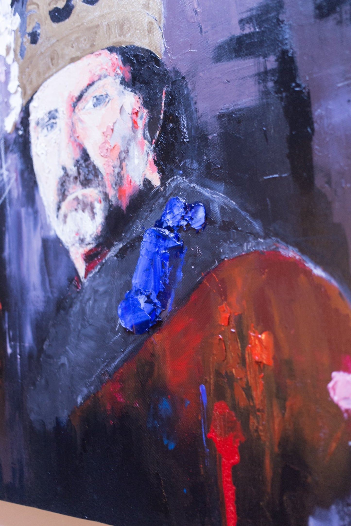 The King contemporary painting art