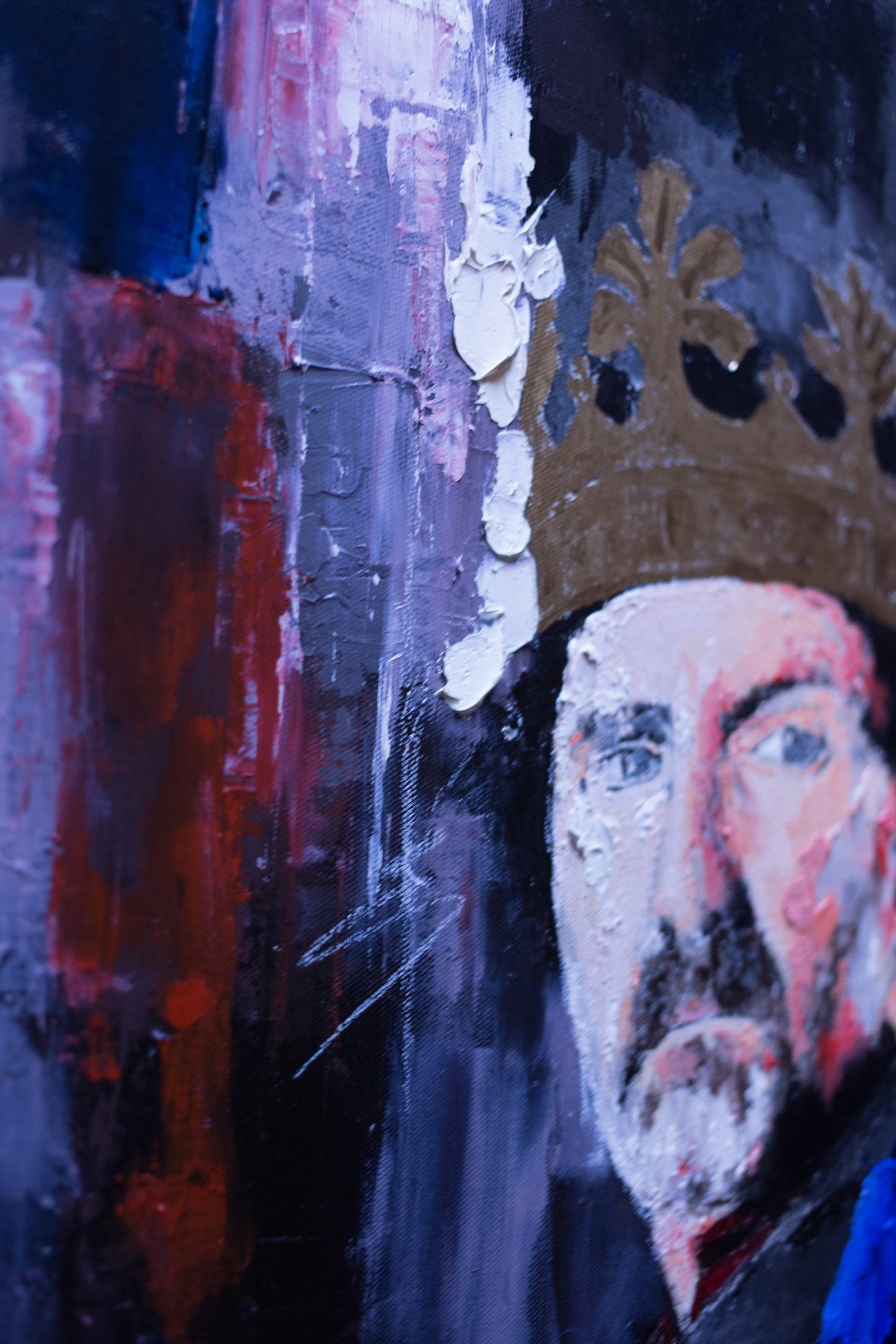 The King contemporary painting art