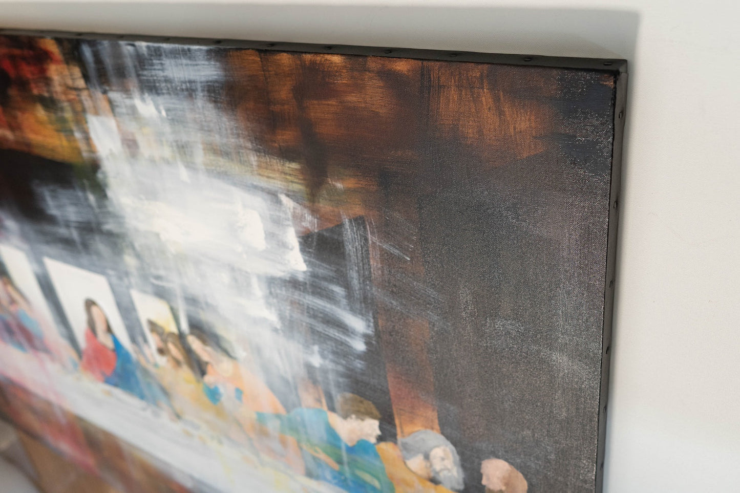 The last supper contemporary. contemporary painting art