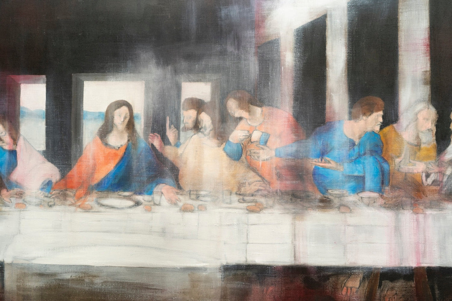 The last supper contemporary contemporary painting artist TOMOYA NAKANO
