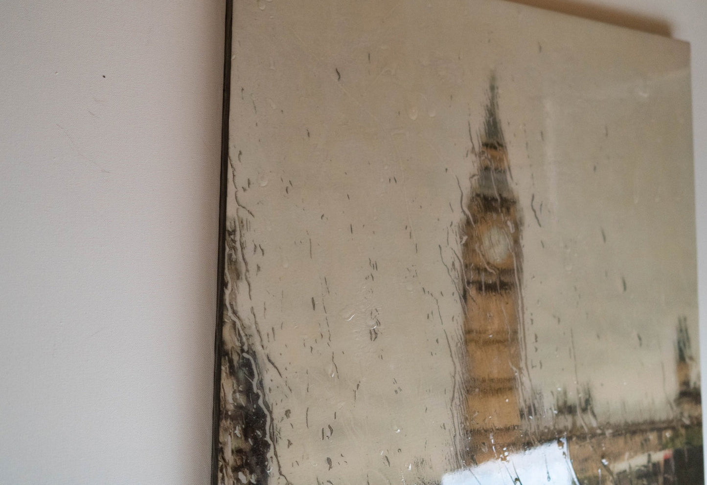The Rain London contemporary painting art