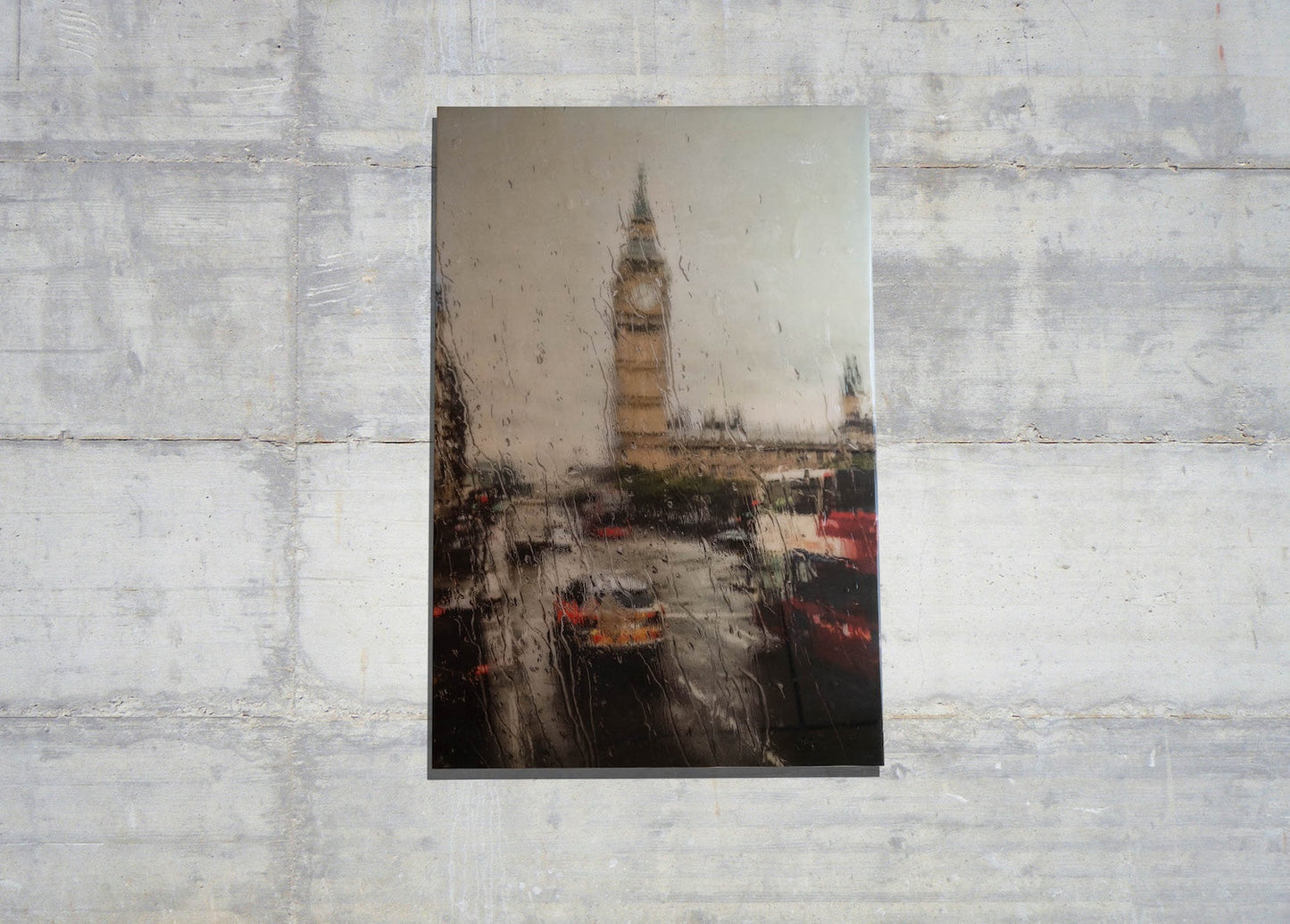 The Rain London contemporary painting art