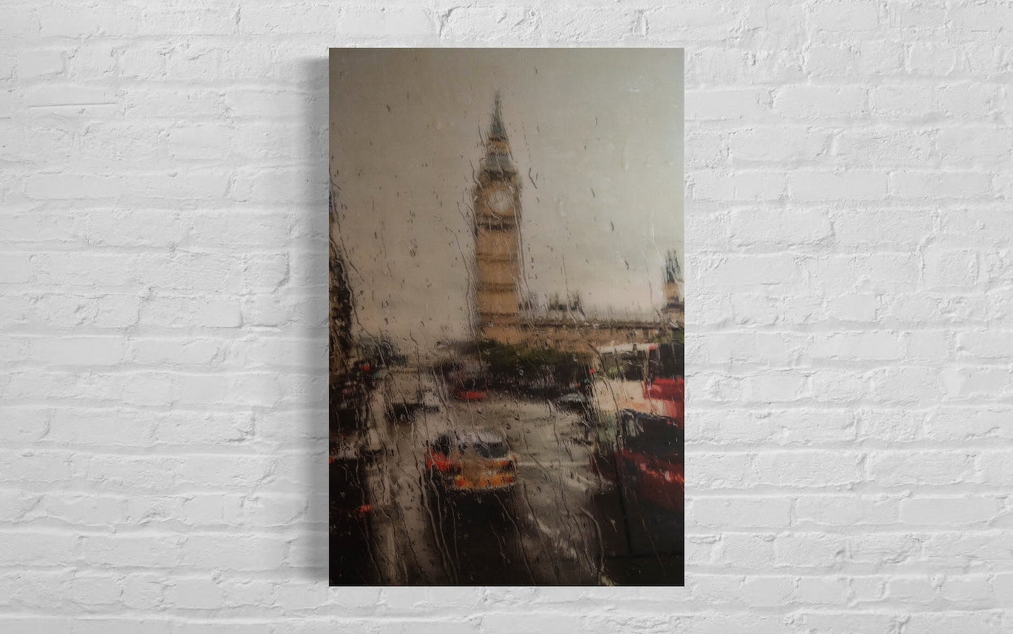 The Rain London contemporary painting art