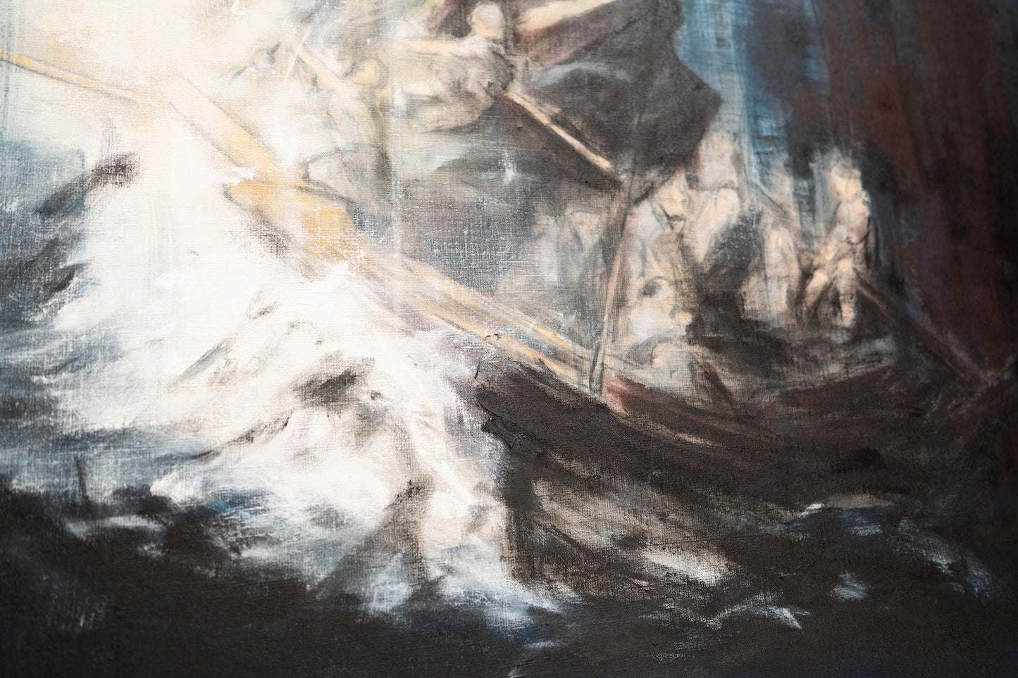 The Storm on the Sea of Galilee after Rembrandt contemporary painting art