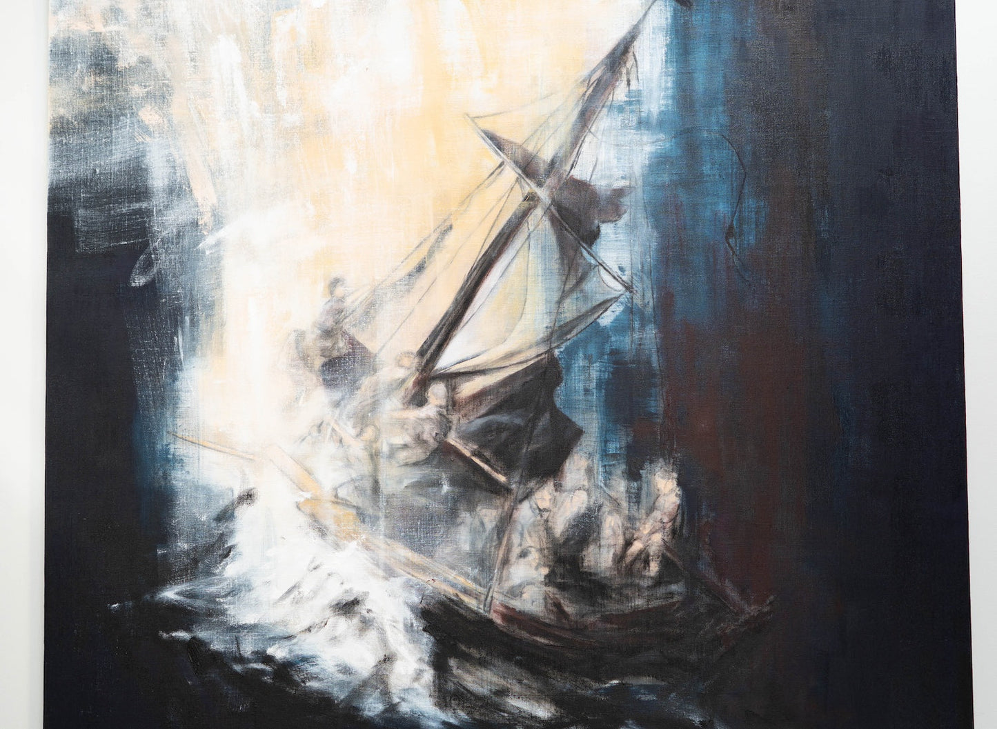 The Storm on the Sea of Galilee after Rembrandt contemporary painting art