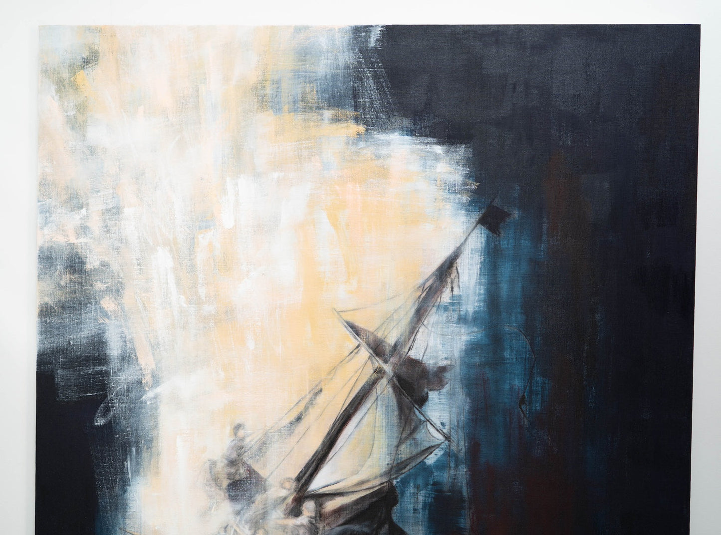 The Storm on the Sea of Galilee after Rembrandt contemporary painting art