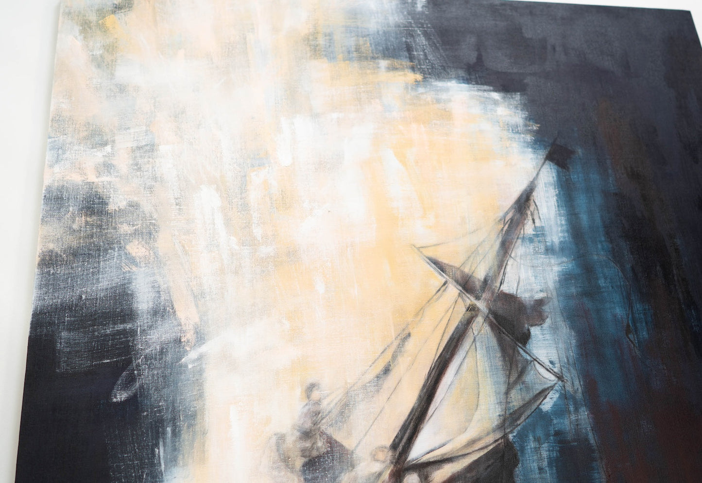 The Storm on the Sea of Galilee after Rembrandt contemporary painting art