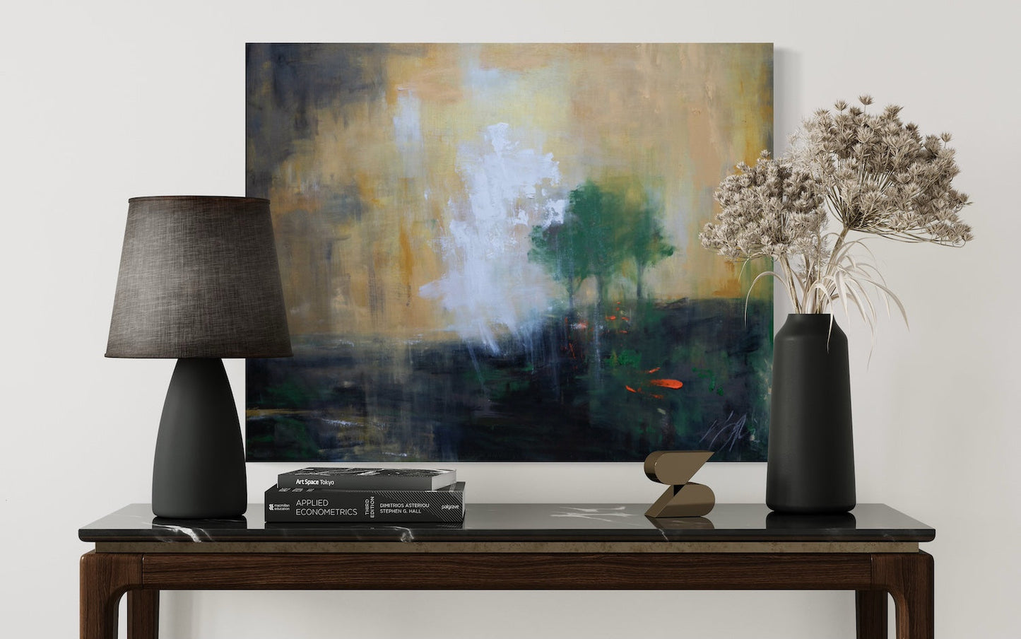 ’The Three Trees contemporary’ after Rembrandt contemporary painting art
