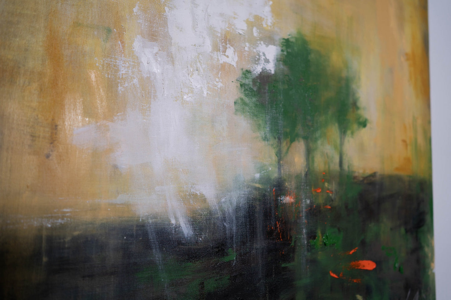 ’The Three Trees contemporary’ after Rembrandt contemporary painting art