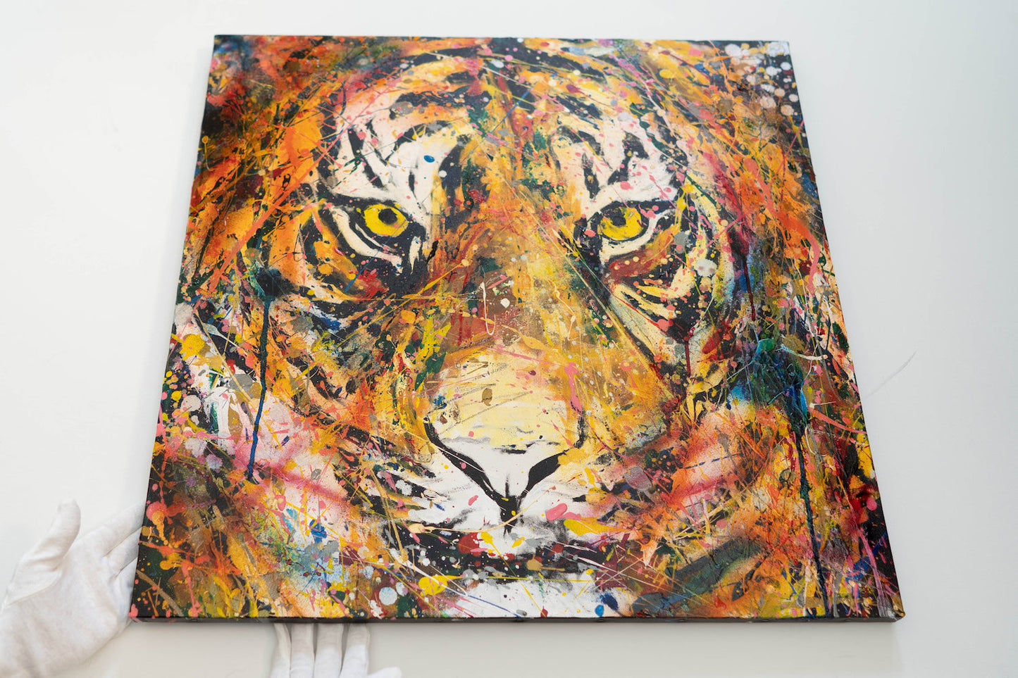 TIGER #5 contemporary painting art