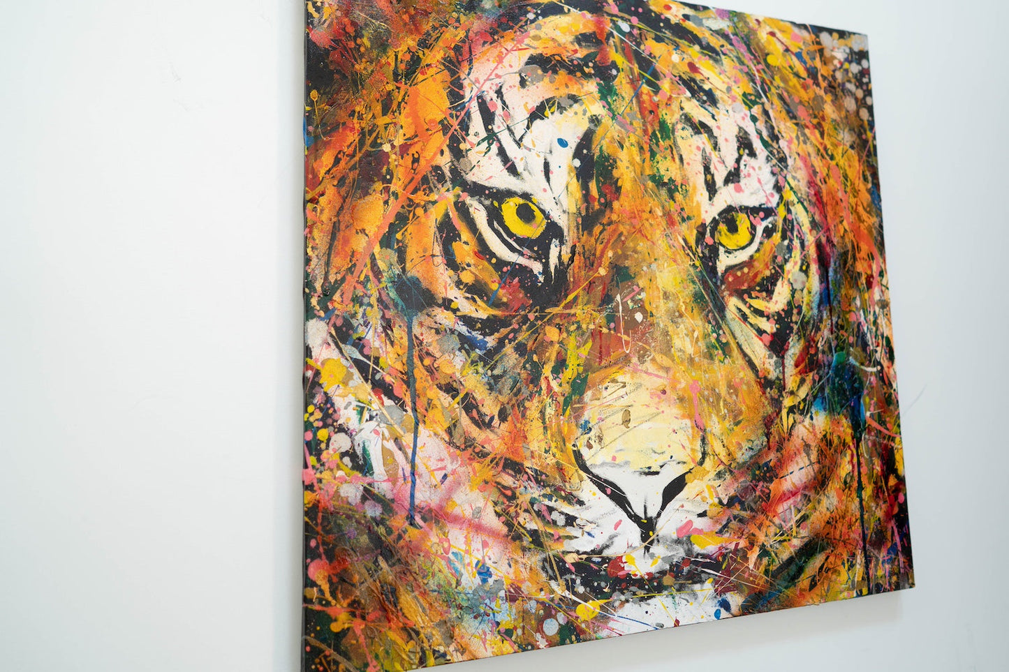 TIGER #5 contemporary painting art