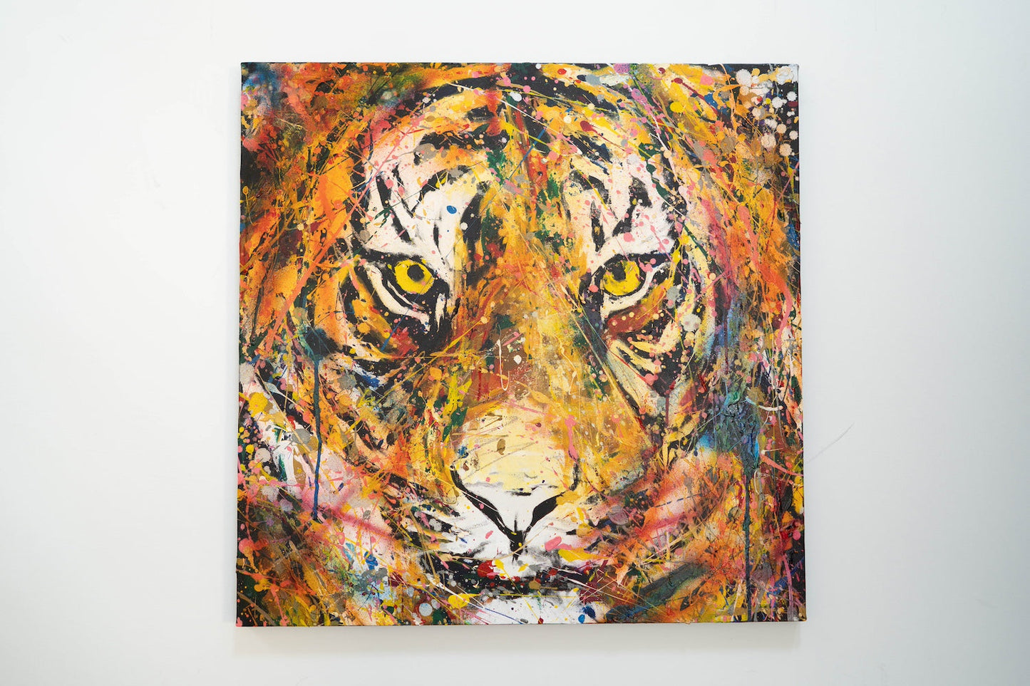 TIGER #5 contemporary painting art