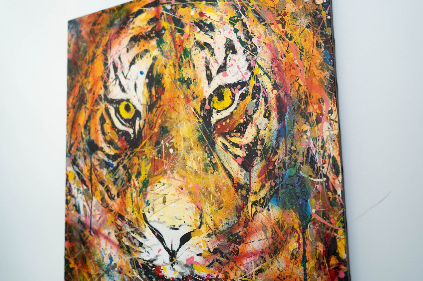 TIGER #5 contemporary painting art