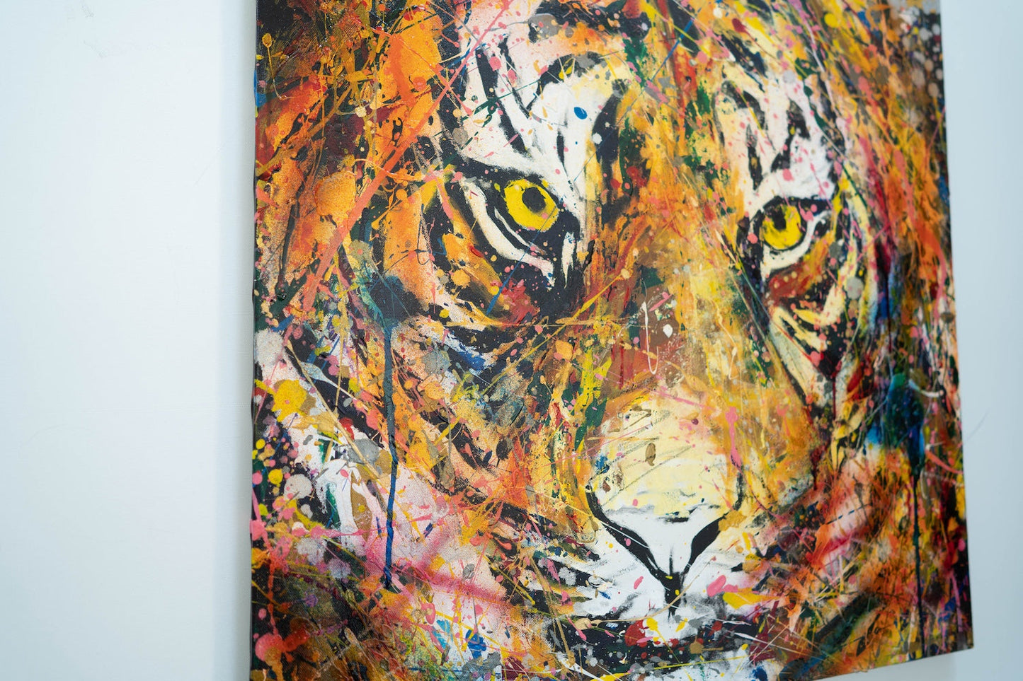 TIGER #5 contemporary painting art
