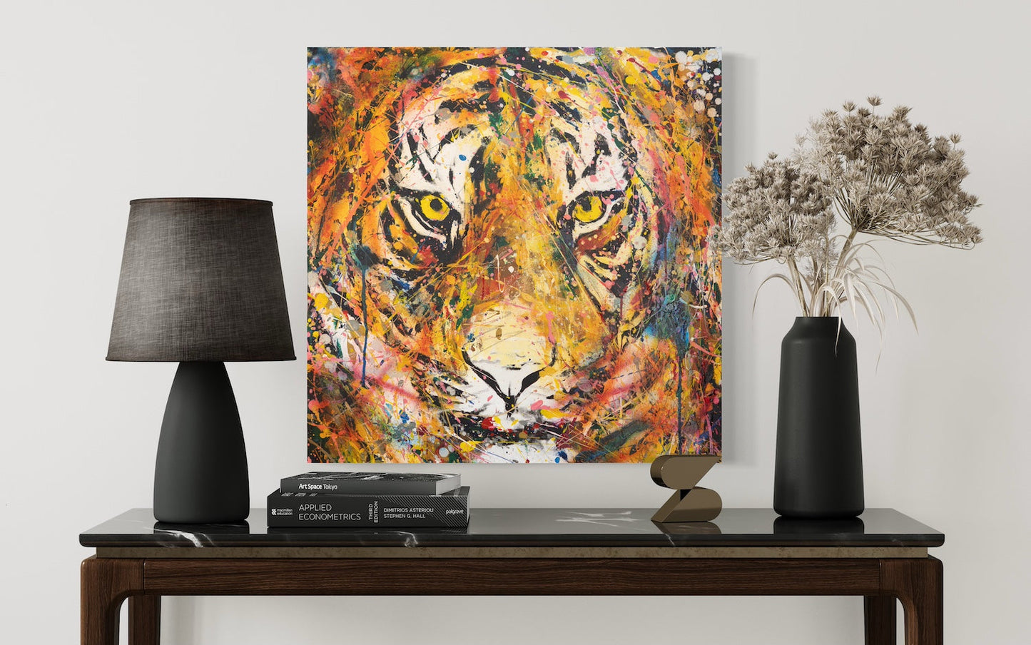 TIGER #5 contemporary painting art