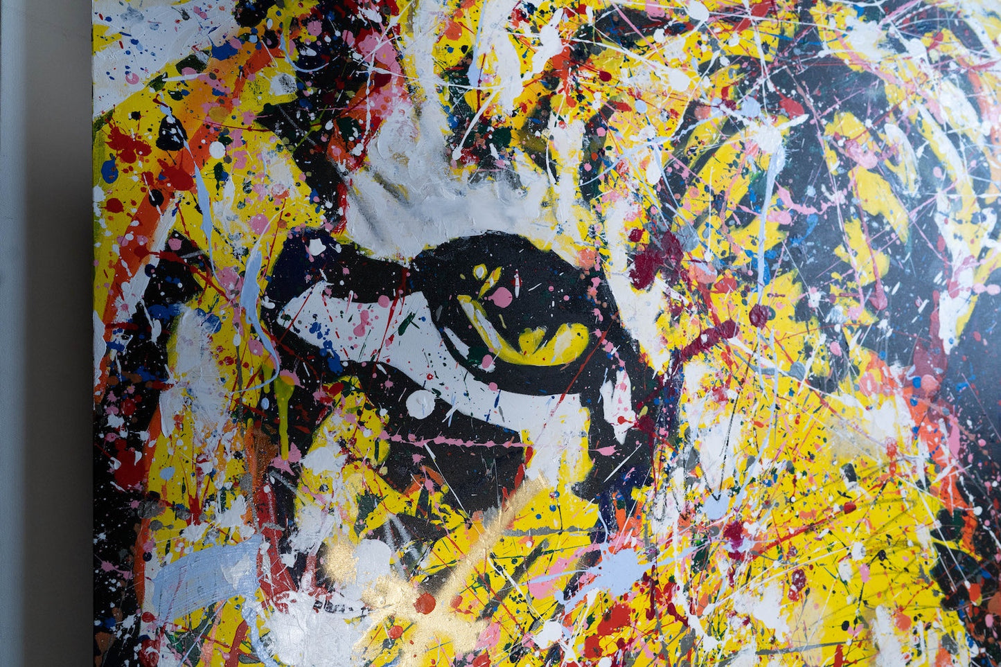 Tiger contemporary painting art