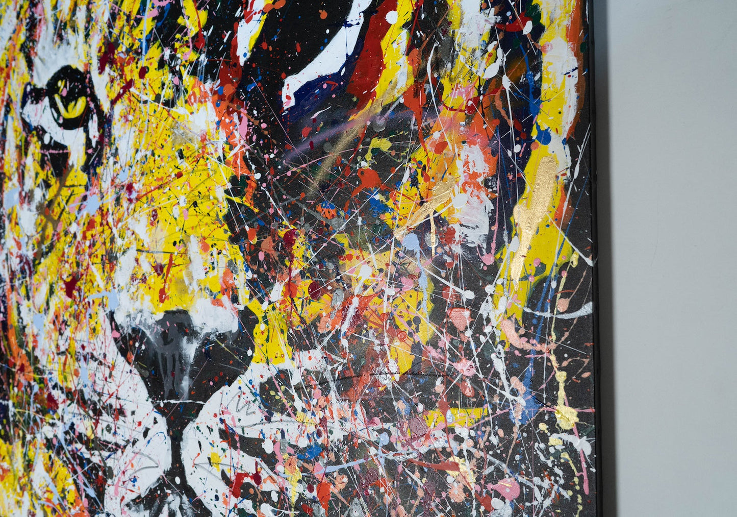 Tiger contemporary painting art